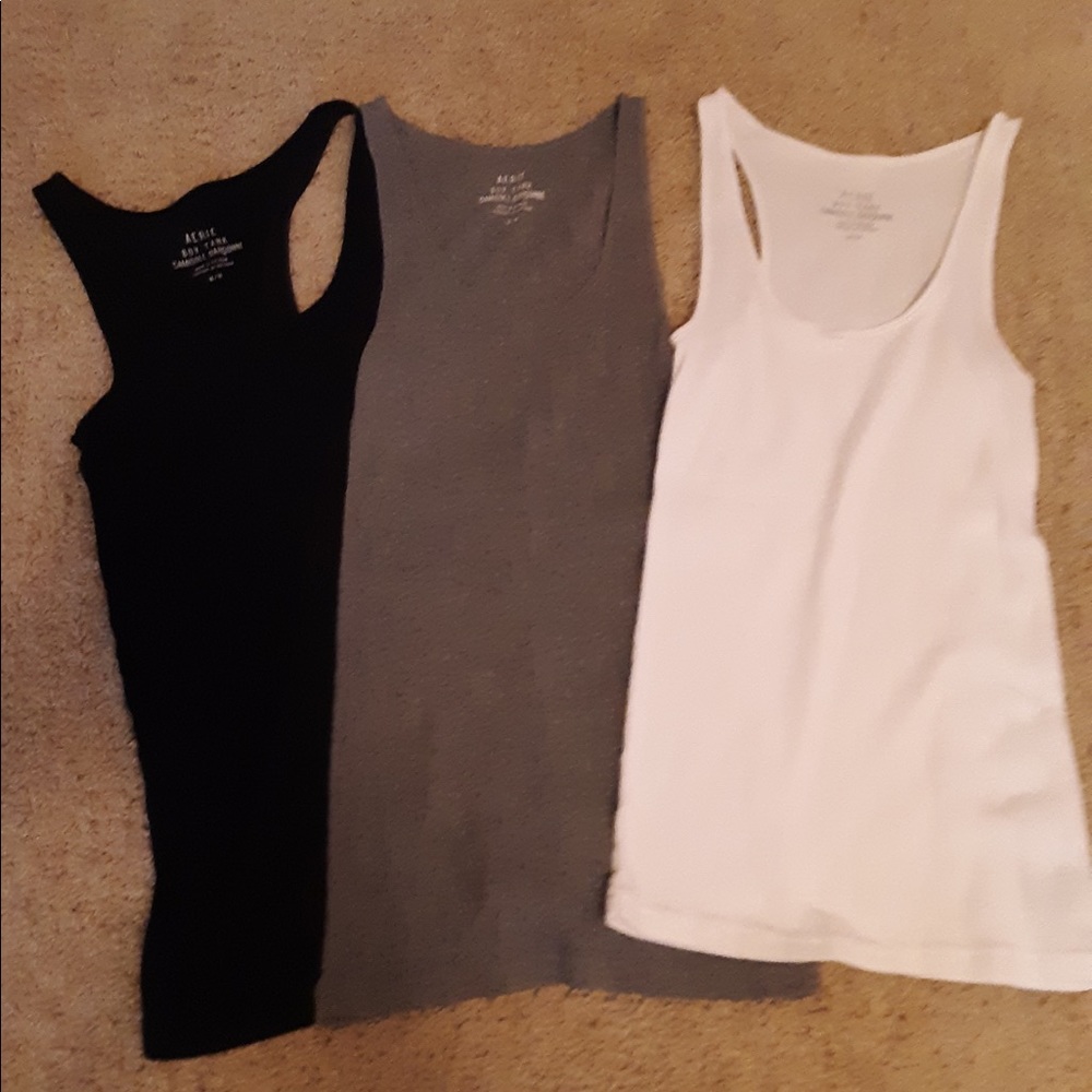 3 Pack of Aerie Boy Tank Camisoles